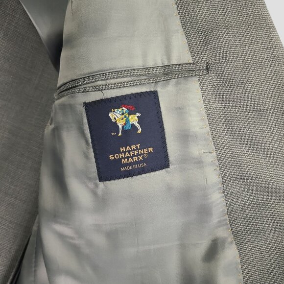 Hart Schaffner & Marx Men's 44R Sports Coat Blazer - Picture 11 of 13